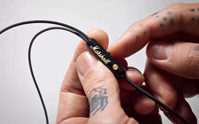 Trình điều khiển của tai nghe Mode EQ Black And Brass-Marshall