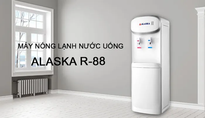 Thiết kế nhỏ gọn của Máy Làm Nóng Lạnh Nước Uống Alaska R-88