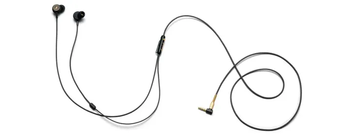 Tai nghe Mode EQ Black And Brass có jack cắm mạ vàng bền bỉ