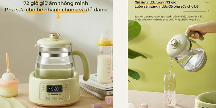 Giữ ấm nước suốt 72 giờ