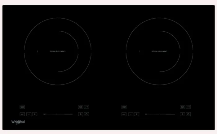 Mặt bếp điện 2 vùng nấu Whirlpool ACT7324/BLV