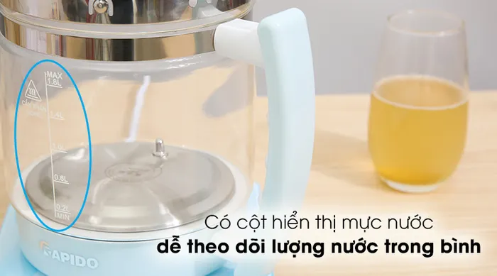  cột hiển thị mực nước