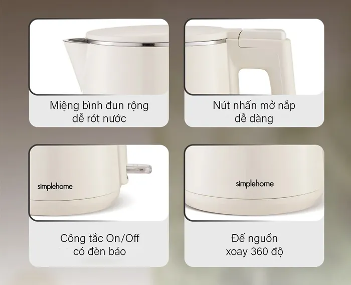 Simplehome K101NN tiện ích đa dạng