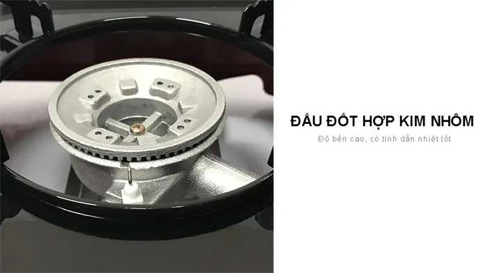 Đầu đốt chất liệu hợp kim nhôm 
