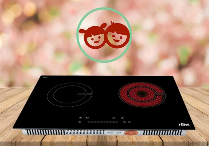 Ferroli CPN-4200IC trang bị khóa trẻ em an toàn