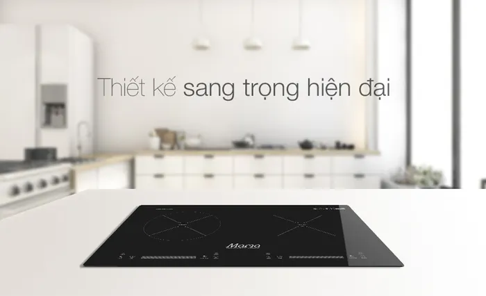 Bếp từ - hồng ngoại đôi Sunhouse Mama MMB9200MIX kiểu dáng sang trọng