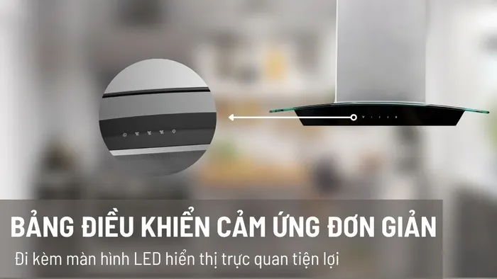 Bảng điều khiển cảm ứng đơn giản