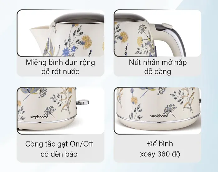 Simplehome K584PN tiện ích đa dạng