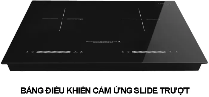 Bảng điều khiển của bếp từ đôi Junger NKD22+ 4000W