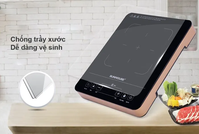 Bề mặt kính cường lực bền bỉ