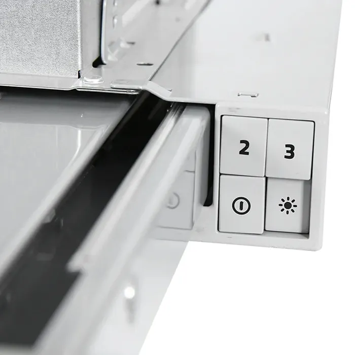 Bảng điều khiển của máy hút mùi âm tủ Smeg 60cm KSET62E