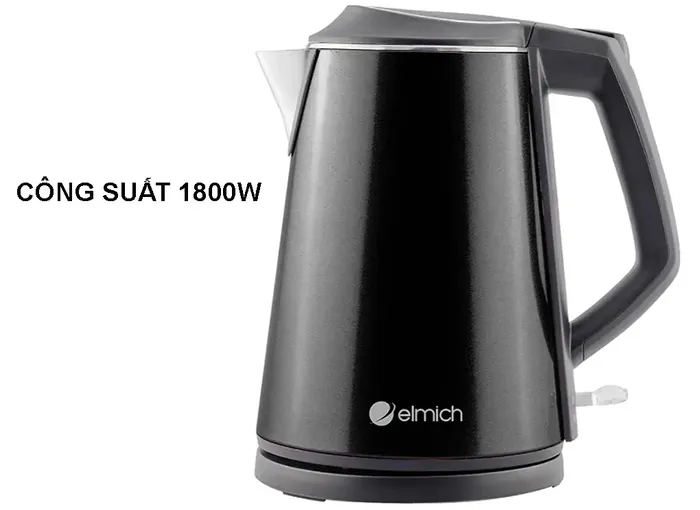 Elmich 1.5L KEE-1785 hoạt động với công suất cao giúp đun nước sôi nhanh