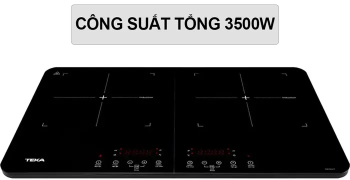 Bếp từ đôi Teka DS3502-P công suất mạnh mẽ 3500W