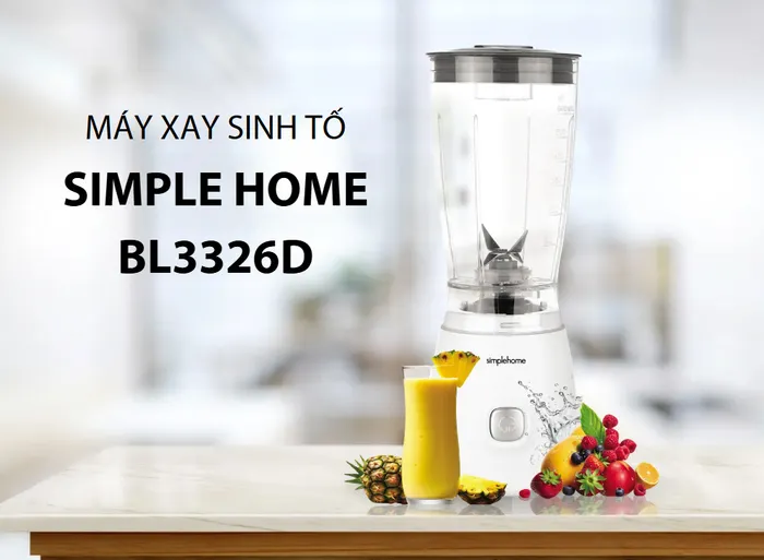 Máy xay sinh tố Simplehome BL3326D 0.6 Lít
