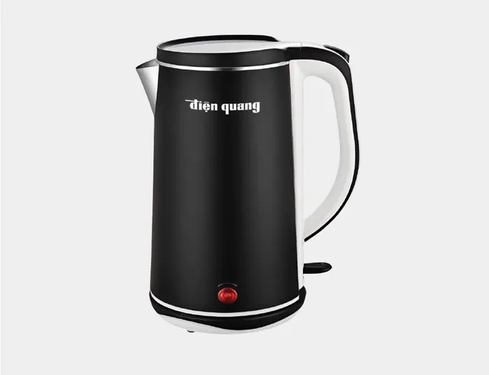 Ấm đun nước siêu tốc điện quang ĐQ EKT11 1818 BL làm bằng inox cao cấp