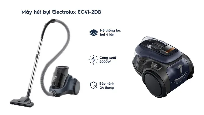 Thiết kế của máy hút bụi Electrolux PC91-5IBM hiện đại và tinh tế