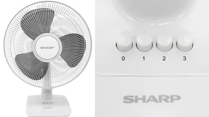 Sharp PJ-T40MV-LG có bảng điều khiển nút nhấn đơn giản