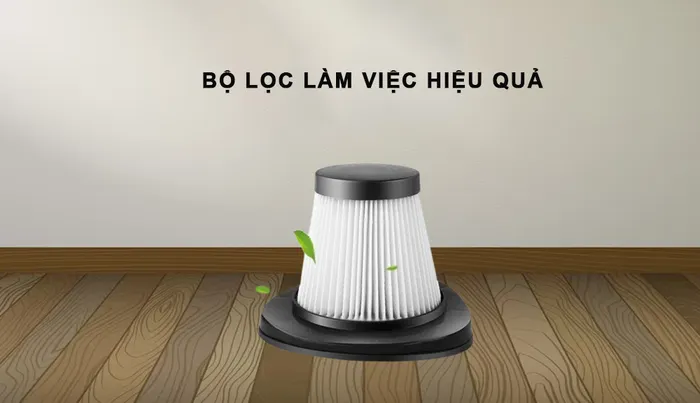 Máy Hút Bụi Perfect SV07 sở hữu bộ lọc làm việc hiệu quả
