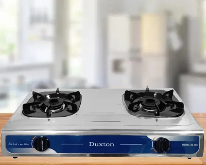 Bếp gas đôi Duxton DG-388 có thiết kế đơn giản 