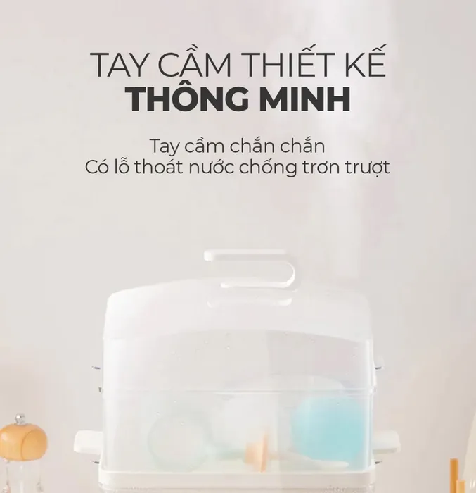 AC-280 có tay cầm chống trơn trượt