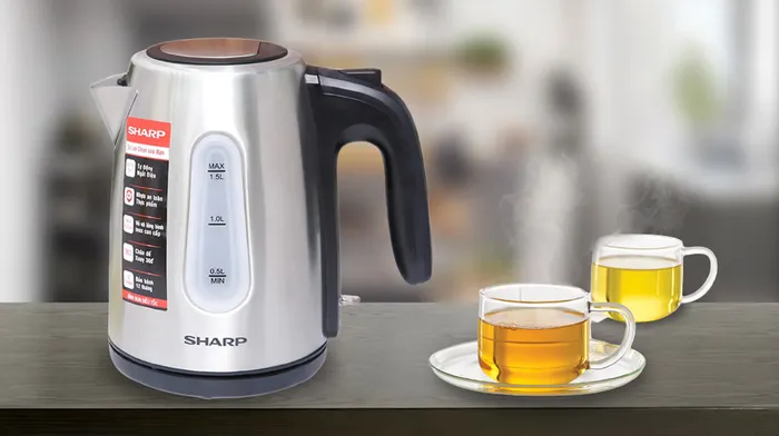 Bình đun siêu tốc Sharp EKJ-15EVS-ST