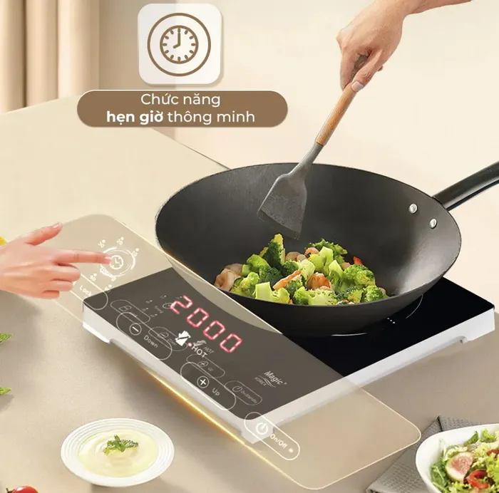 Bếp hồng ngoại Magic A-47 điều khiển cảm ứng