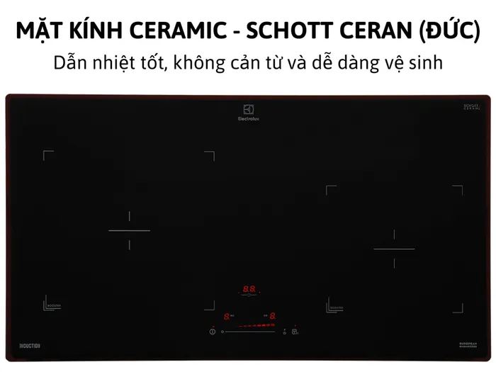 Mặt kính Ceramic - Schott Ceran (Đức) cao cấp