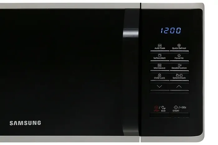 Bộ phận điều khiển của lò vi sóng Samsung MG23K3515AS/SV