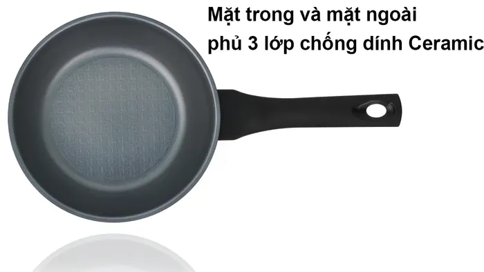Titani TWP-18NI phủ 3 lớp chống dính Ceramic