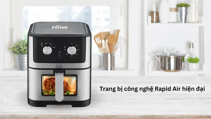 Ferroli FAF6.0M trang bị công nghệ Rapid Air hiện đại 