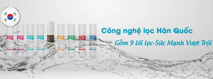 9 cấp lọc máy lọc nước Korihome WPK-910