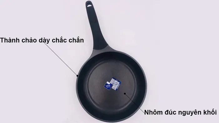 Chảo từ Rapido đáy chấm Teflon RP24-RDT chất liệu bền bỉ