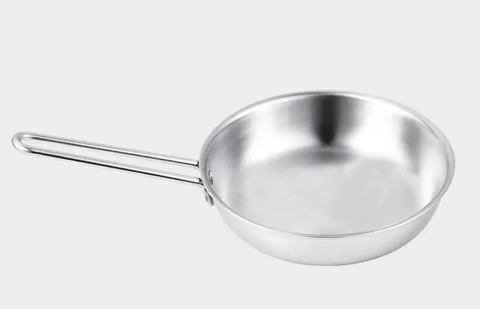 Chảo đa năng inox 304 ba lớp đáy từ Ticook 18 cm của thương hiệu Việt Nam
