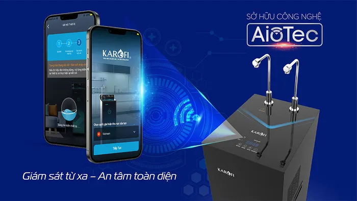 Karofi KAD-N69 trang bị công nghệ Aiotec chủ động quản lý tiện lợi