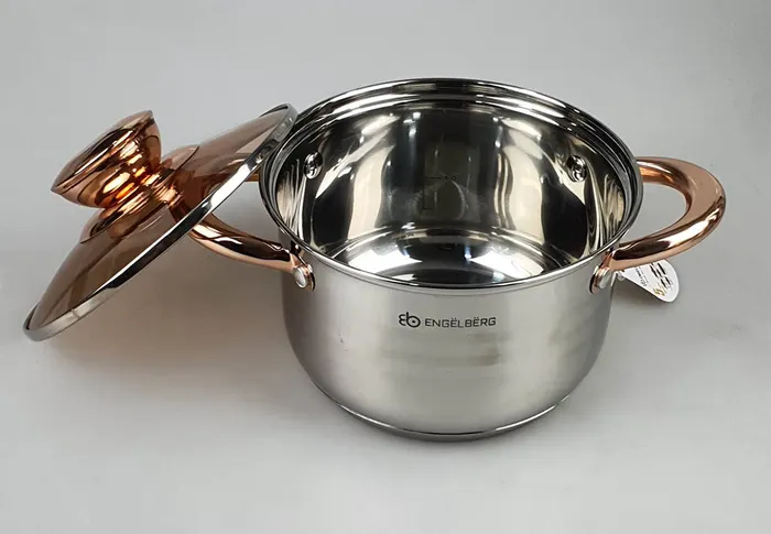 Bộ nồi chảo 6 món Engeibepg EB-8013 dùng được cho mọi loại bếp