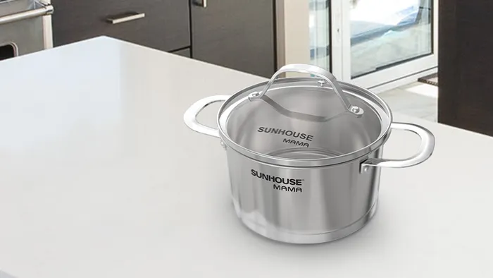 Sunhouse Mama SHG502 được làm từ chất liệu inox 201 cao cấp