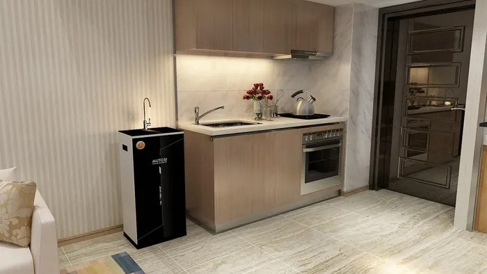 Máy lọc nước 8 cấp Mutosi MP-285MA 8 lõi có thiết kế tủ đứng sang trọng