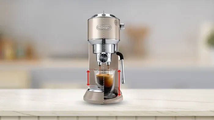 Máy pha cà phê Delonghi EC885.BG có nhiều tính năng hiện đại