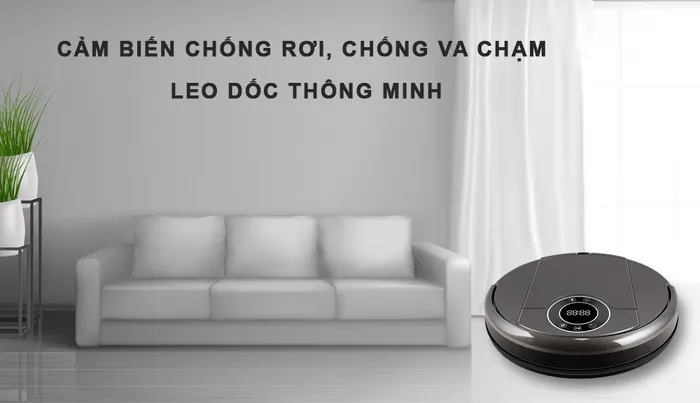 Shimono ZK808 được trang bị cảm biến chống rơi, chống va chạm 
