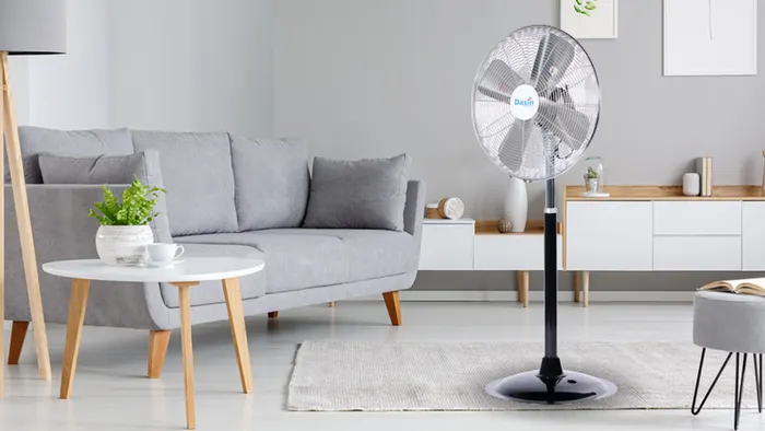 Quạt đứng Dasin KSM-2460 có thiết kế dạng đứng hiện đại