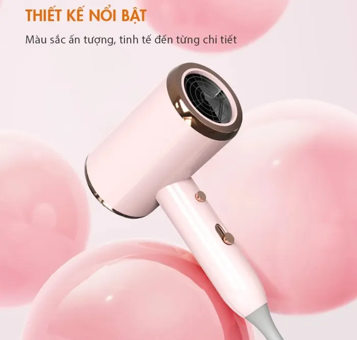 Máy sấy tóc Gaabor GHD-N1000D thiết kế nổi bật
