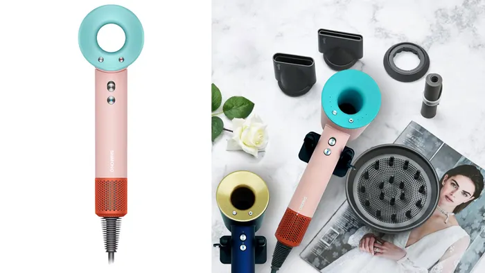 Máy sấy tóc ion âm nóng lạnh Shimono SM-HD05 sở hữu thiết kế hiện đại