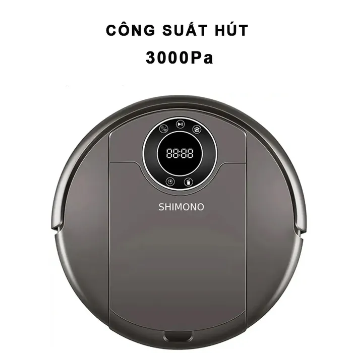 Robot Hút Bụi Shimono ZK808 có công suất hoạt động mạnh mẽ