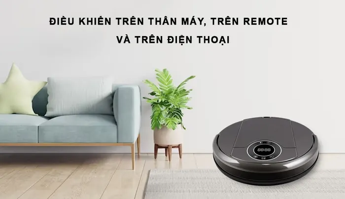 Robot ZK808 cho phép bạn được điều khiển bằng nhiều cách