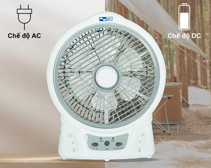Quạt hoạt động chế độ AC, DC