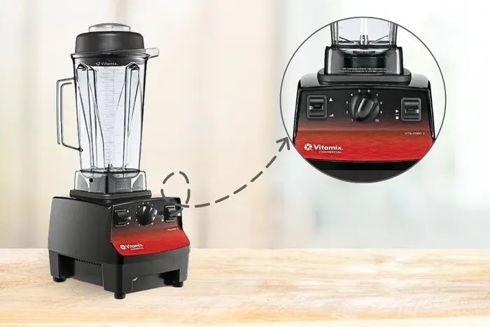 Máy xay Vitamix Blender Vita-Prep 3 trang bị núm xoay dễ điều khiển 