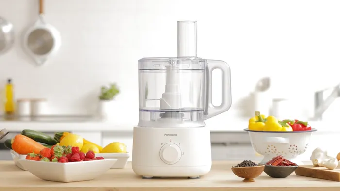 Máy chế biến thực phẩm Panasonic MK-F310WRA được thiết kế tối giản