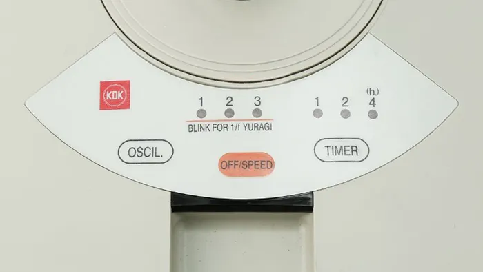 KDK N30NH(BR) có 3 tốc độ gió tùy chỉnh