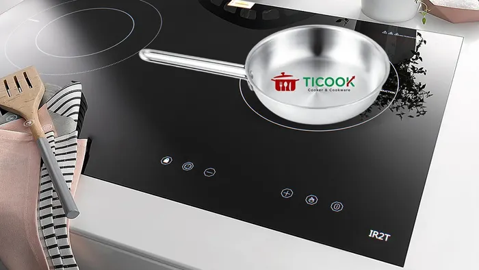 Chảo đa năng Ticook 16cm dùng được cho các loại bếp