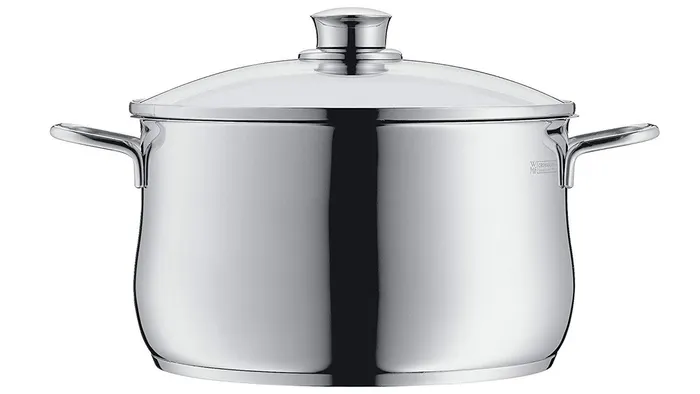 Diadem Plus WMF 0730046040 sử dụng thép không gỉ Cromargan 18/10